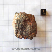 Tsarev - Chondrite ordinaire L5 - Individu complet - 68g - Russie (Volgograd)
