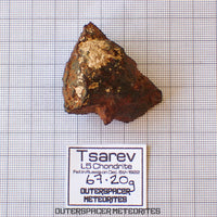 Tsarev - Chondrite Ordinaire L5 - Individu Complet - 67.2g - Russie (Volgograd)