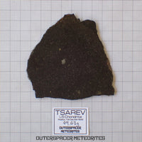 Tsarev - Chondrite Ordinaire L5 - Tranche Complète - 49.43g - Russie (Volgograd)