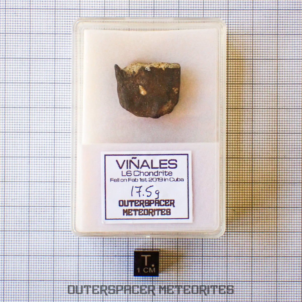 Viñales (aka. Vinales) - L6 Ordinary Chondrite - Complete Individual - 17.5g - Cuba