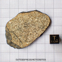 Viñales (Vinales) - L6 Ordinary Chondrite -Slice - 13.89g - Cuba