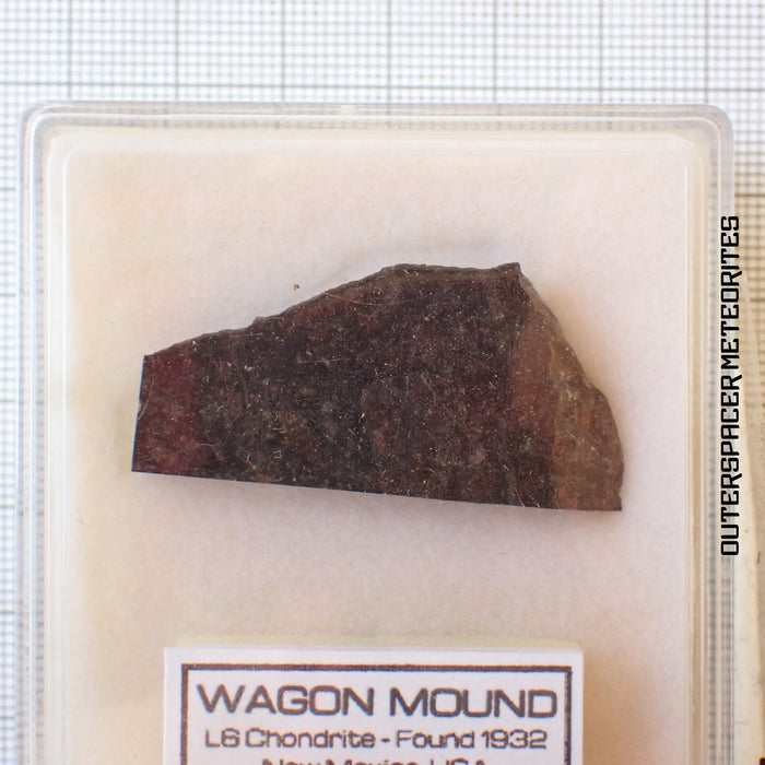 Wagon Mound  - L6 Ordinary Chondrite - Partial Slice - 10.92 g - USA (New Mexico)