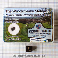 Winchcombe - CM2 Carbonaceous Chondrite - Fragment - 0.129 g - England (Gloucestershire)