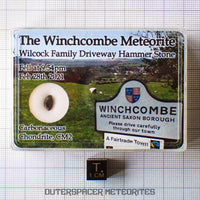Winchcombe - CM2 Carbonaceous Chondrite - Fragment - 0.1343 g - England (Gloucestershire)